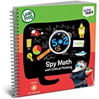 Los mejores  - LeapFrog LeapStart Año 1 Espía Matemáticas y Pensamiento Crítico Libro de Actividades 21612